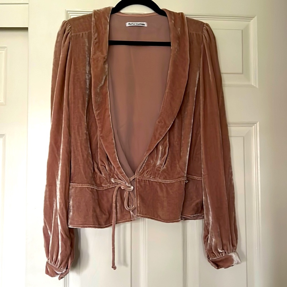Pink Velvet light blouse